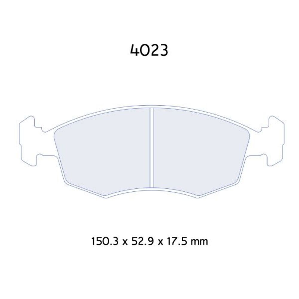 4023 CL Brakes 4023 Τακάκια - Image 1